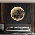 LunaGlow Moon Lamp Featuring Realistic Moon Finish For Cozy Bedroom Lighting