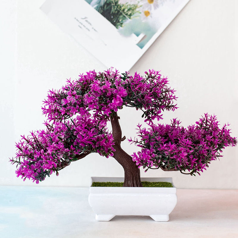 Sztuczne bonsai jako dekoracja w salonach i biurach