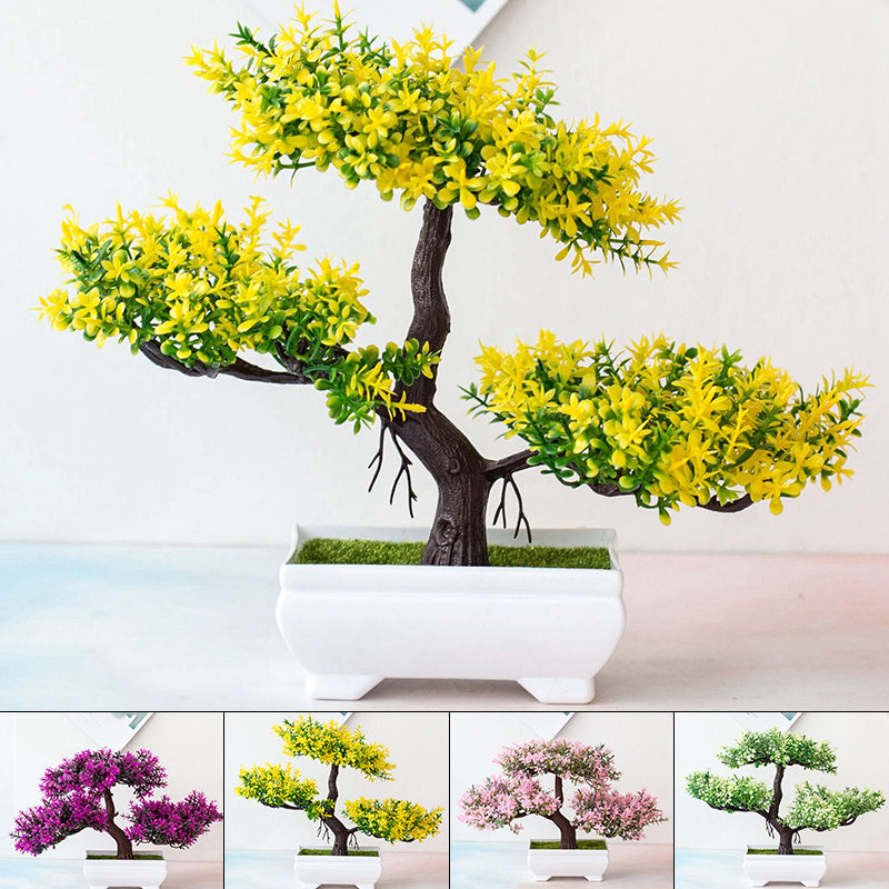 Sztuczne bonsai jako dekoracja w salonach i biurach
