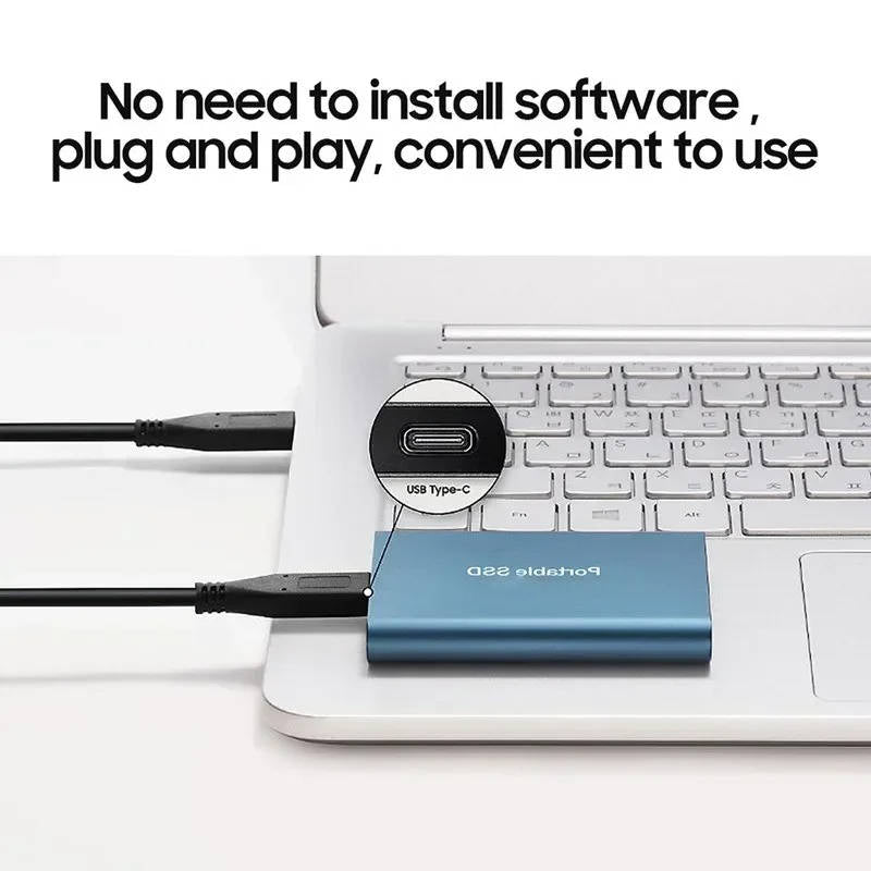 Lehký externí SSD disk pro univerzální ukládání dat