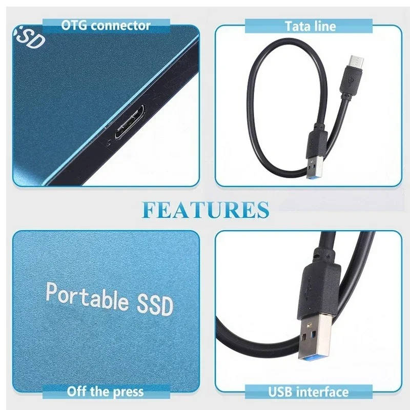 Lehký externí SSD disk pro univerzální ukládání dat