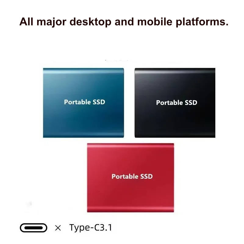 Lehký externí SSD disk pro univerzální ukládání dat