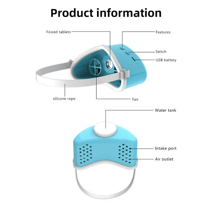 Portable Electric Snoring Mask With Soft Fabric And Adjustable Strap For Quiet Nights