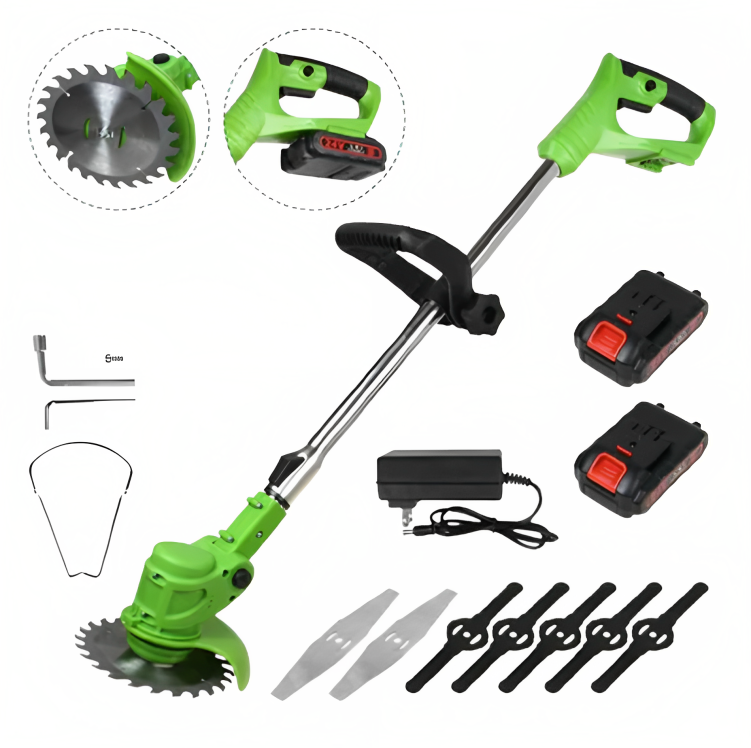 Cordless Weed Eater And Grass Trimmer For Lawn Care Battery Powered