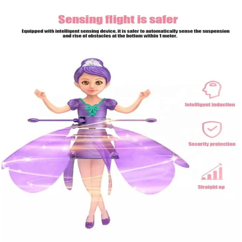Giochi Volanti GlimmerWing Controllati a Gestures con Luci Luminose per Bambini