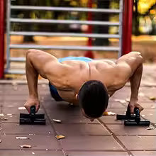 Barras de Flexão Ergonómicas PivotFlex para Fitness Doméstico Amigo das Articulações