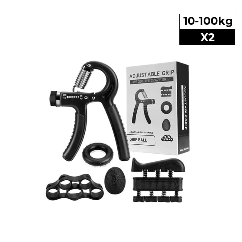 5 Pack Hand Grip Strengtheners Kit for Stronger Forearm and Hand