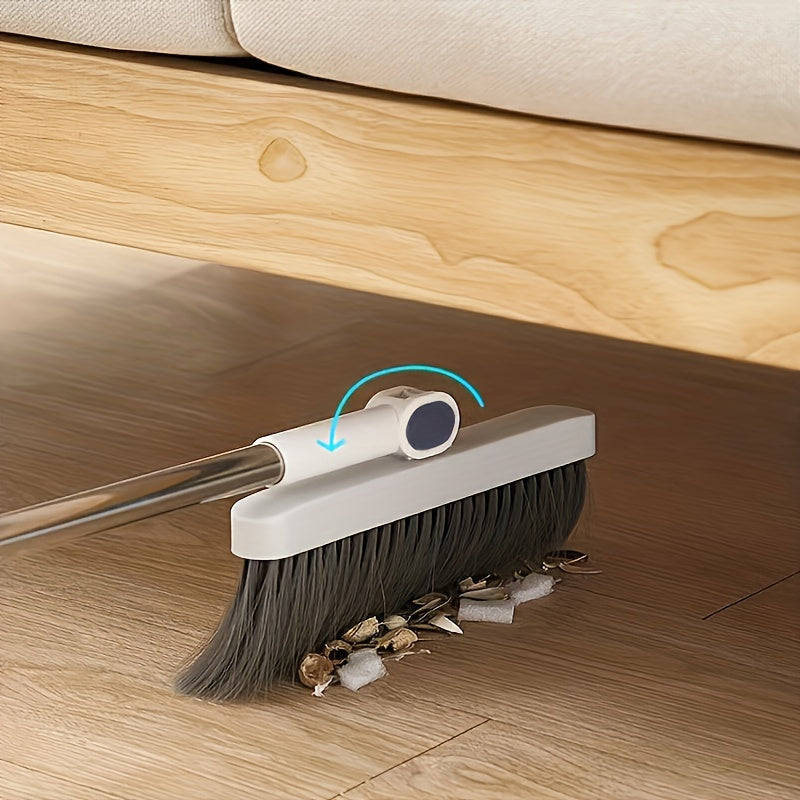 Set Scopa a Manico Lungo Rotante Cleansweep Pro e Paletta con Denti a Pettine