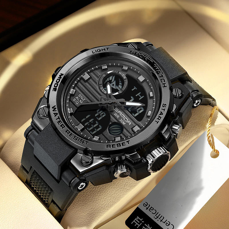 Leuchtende Outdoor-Uhr mit wasserdichtem Design für den täglichen Gebrauch