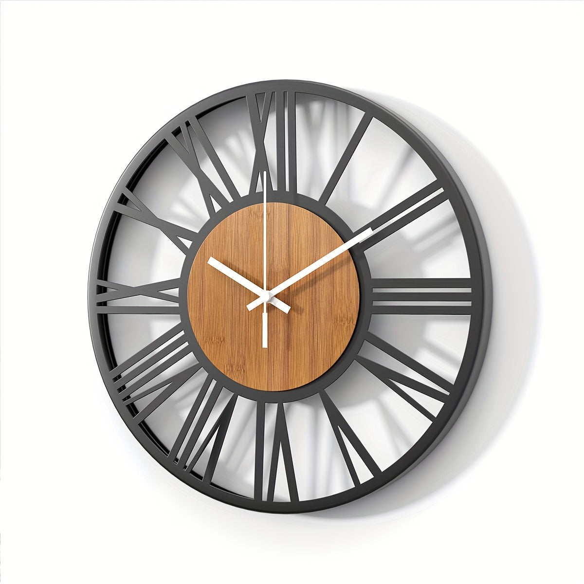 Romanica Color Retro Wall Clock With Roman Numerals