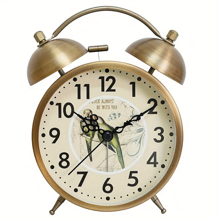 Nordibell Luminous Nordic Alarm Clock In Vintage Style
