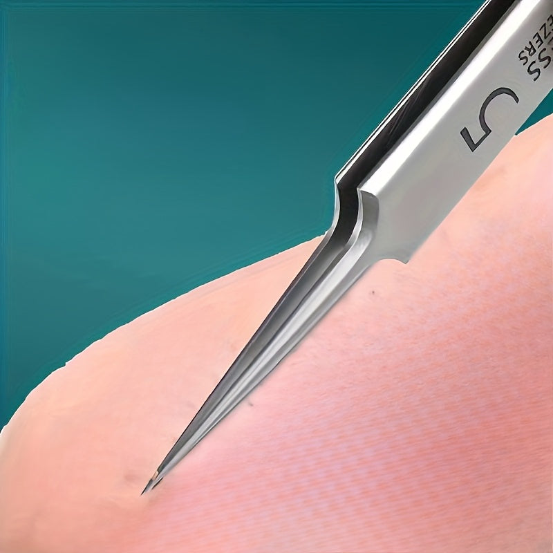 Puretool Rustfritt Stål Luktfri Ansikts- og Neseuttrekker for Whiteheads