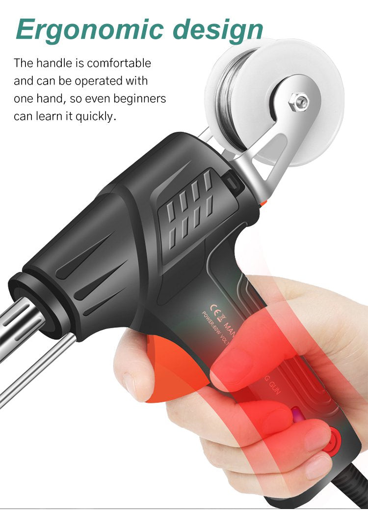 Rapid-Heat Electric Welder With Quick 20-Second Warm-Up And 2-In-1 Weld And Cut Handle