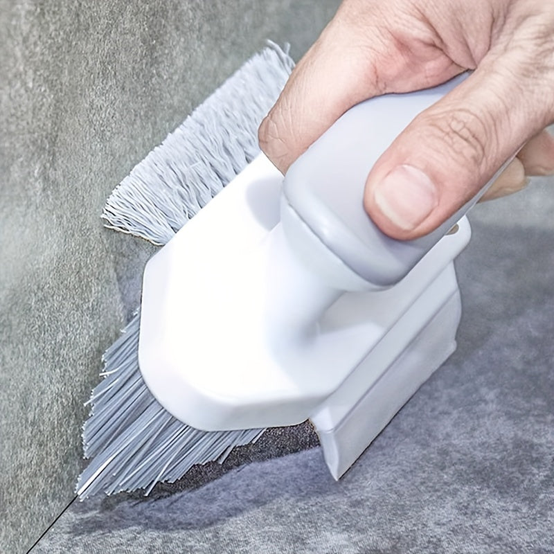 Brosse CleanPro 2-en-1 pour fentes et sols avec plastique durable, design portable