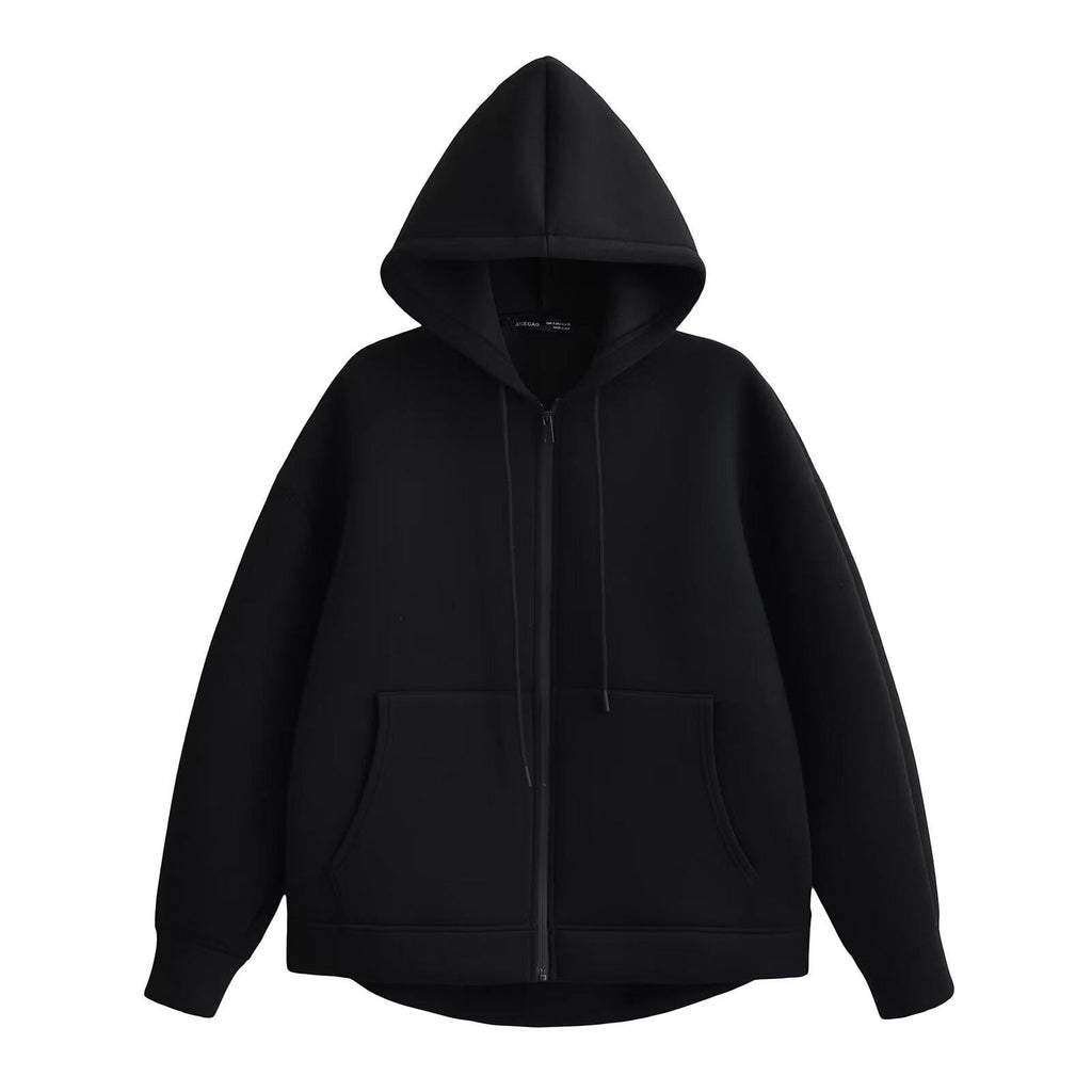 Aster Damen Zip-Hoodie mit großen Fronttaschen für ganzjährigen Komfort