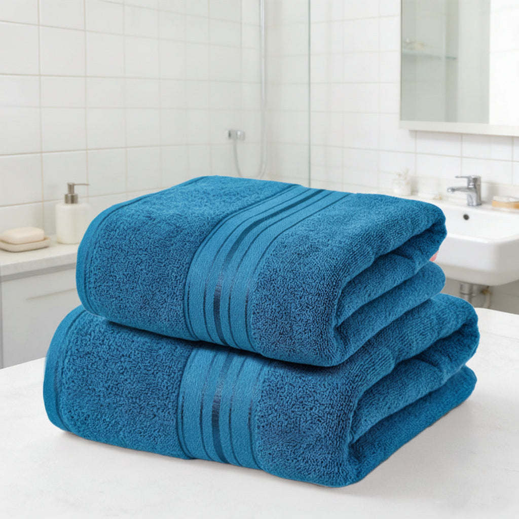 CosmoSoft Pamuklu Havlular Hızlı Kuruyan Büyük Banyo Havluları Ev Kullanımı İçin