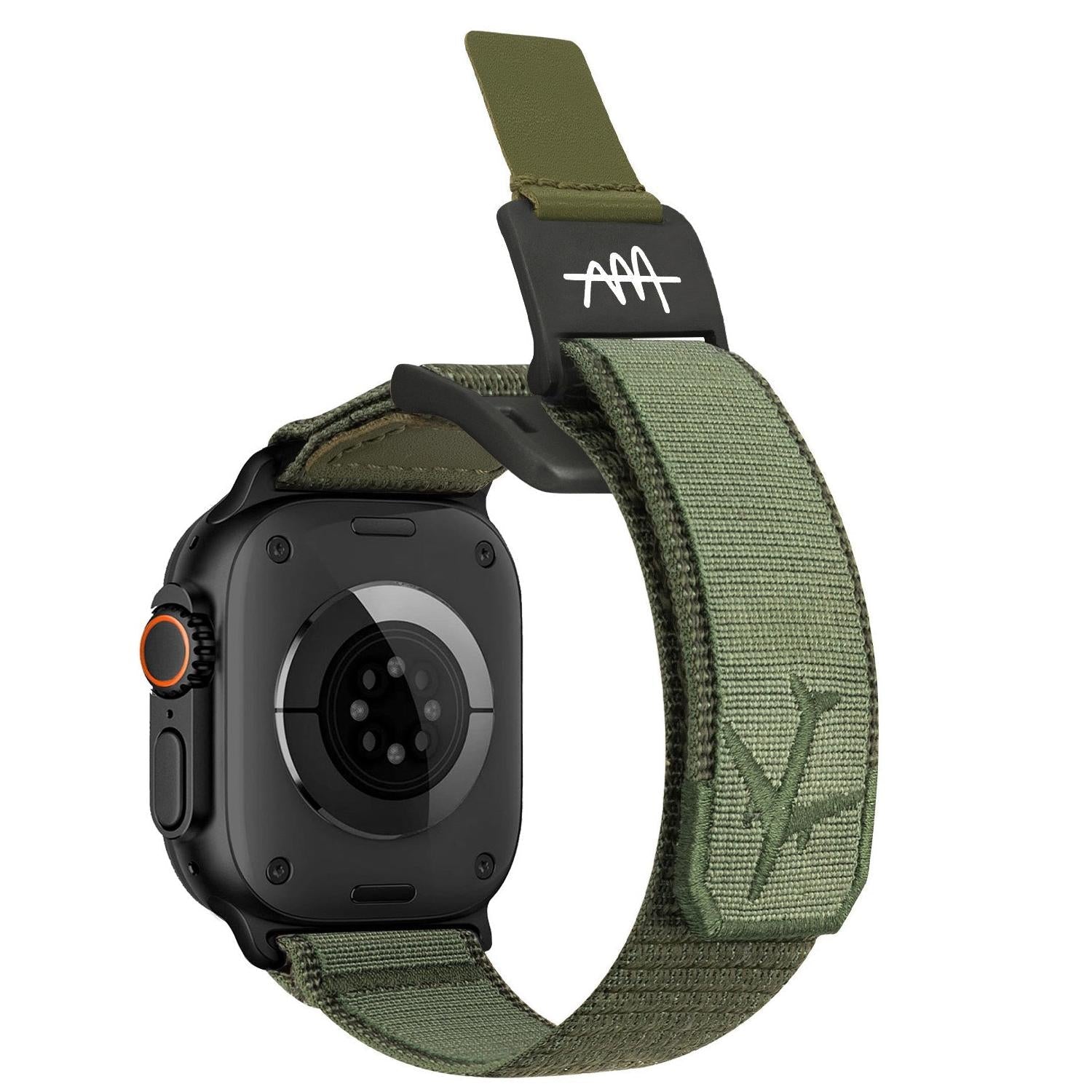 Wild Trail Magnetic Buckle Nylon Watch Band For Apple Watch Replacement