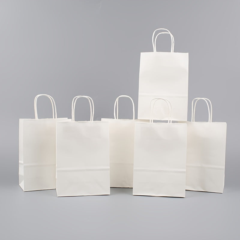 Partybag kraftpapír táskák több méretben, 50/100 darab Halloweenre és ajándékokhoz