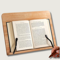 Support de livre en pin réglable pour lire sans le tenir à la maison