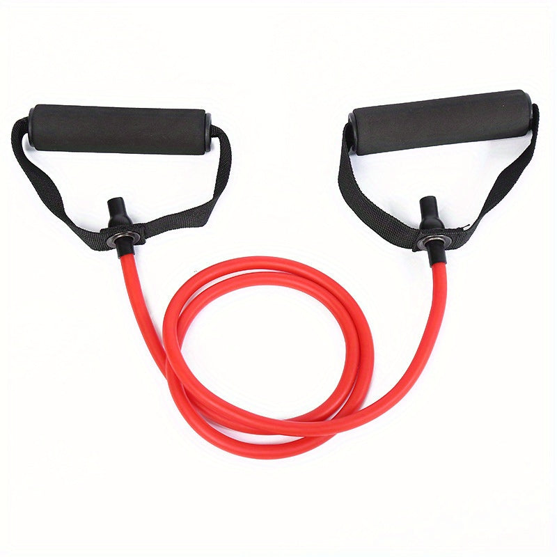 Powerband Vermelha Banda de Resistência Simples para Treinos em Casa