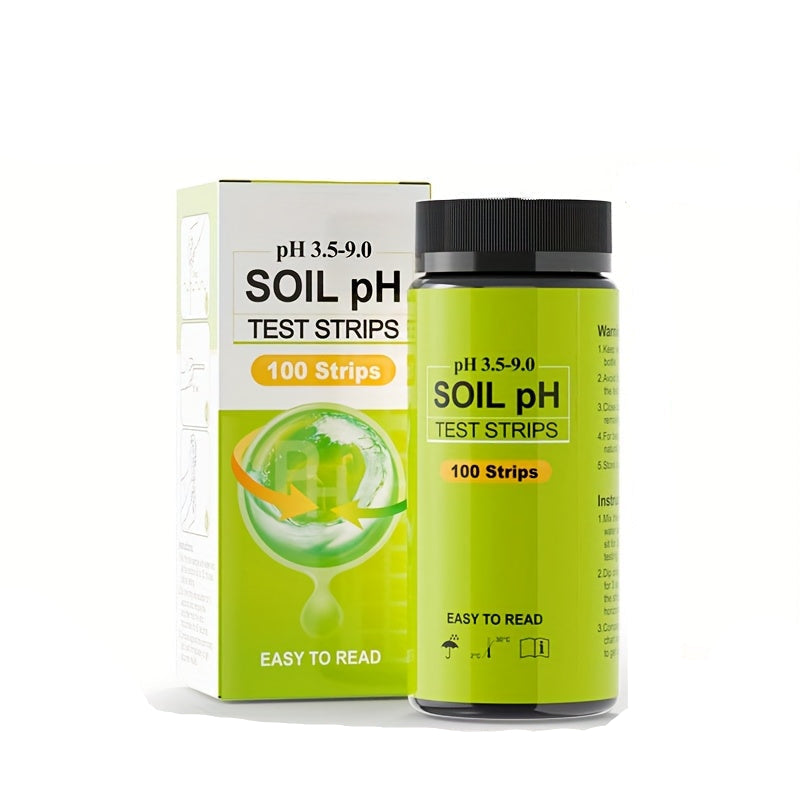 Soilcheck 100 pH testovací proužky pro zahradu a trávník