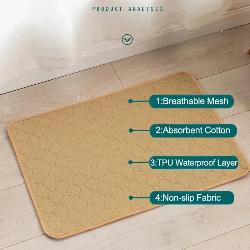 EcoComfort genanvendelige tissemåtter til hunde, vaskbare og holdbare