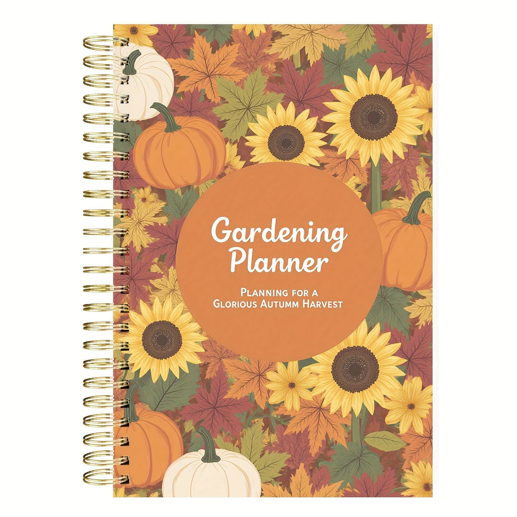 Gardenlog Undated A5 Spiral Garden Planner for Growing Success