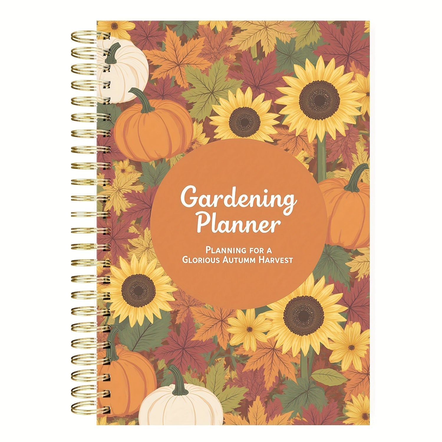Gardenlog Undated A5 Spiral Garden Planner for Growing Success