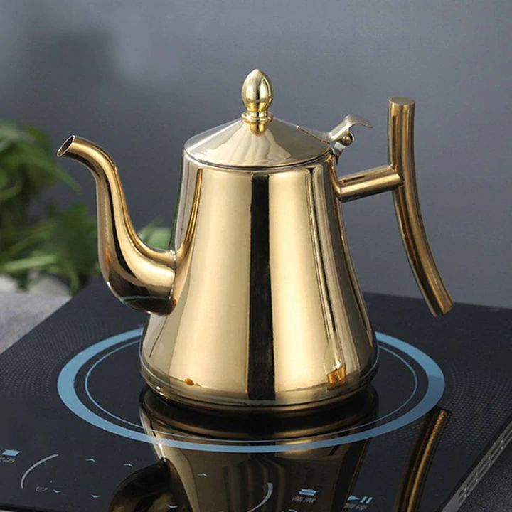 Induction Kettle Built-In Filter For Quick Boil In Eco Stainless Steel