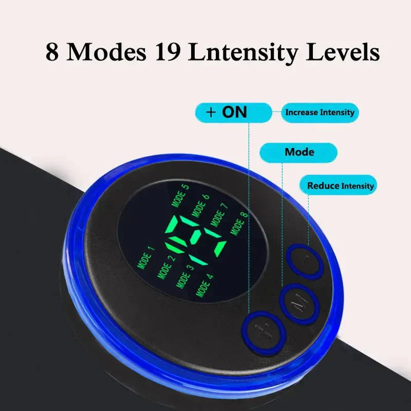 EMS Abs Trainer 19-Mode Abdominal Stimulator For Home Core Strengthening