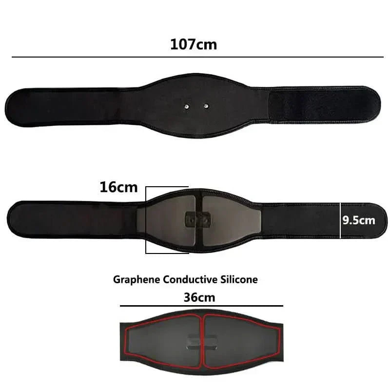 Stimulateur abdominal CoreFlex EMS avec 19 niveaux d'intensité