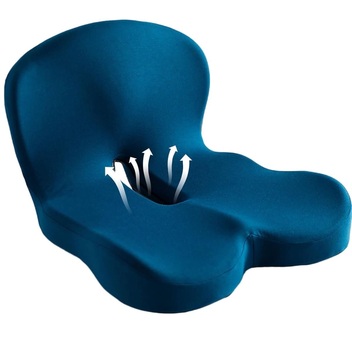 NovaComfort All-Day Seat Cushion With Memory Foam And Ergonomic Support For Home Or Office