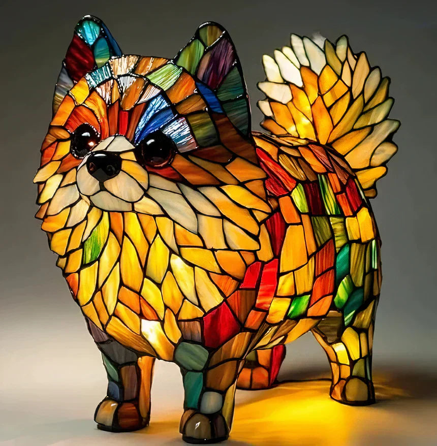 Lampka nocna GlowPet zapewnia kojące światło do sypialni i korytarzy.