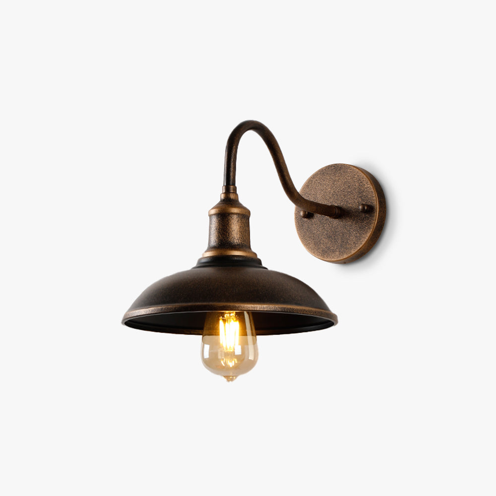 Willowcrest Weatherproof Exterior Wall Light For Warm LED Glow