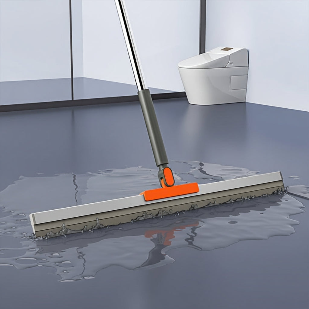 Balai grattoir Aquamop pour toutes surfaces, salles de bains et surfaces vitrées