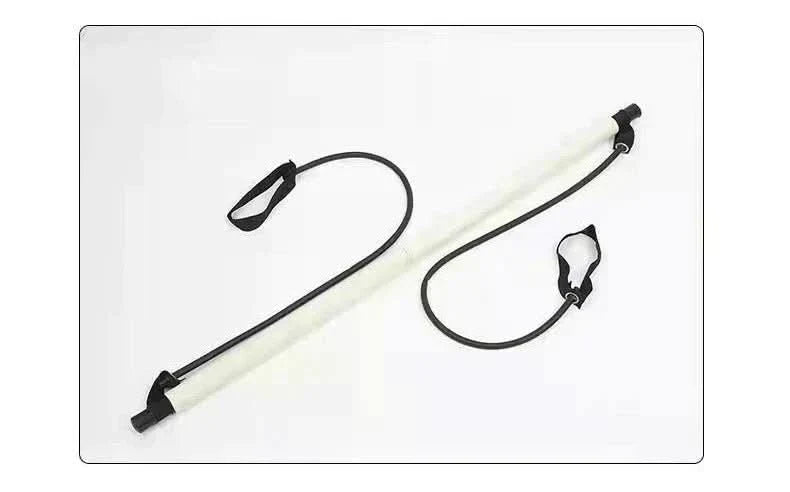 CoreFlex Portable Bar Set With Resistance Bands For Home Workouts