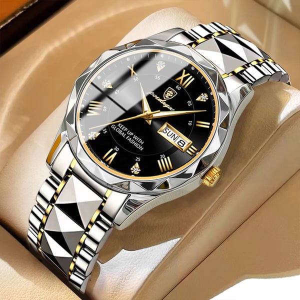 Orologio da uomo impermeabile di lusso del marchio leader con lancette luminose