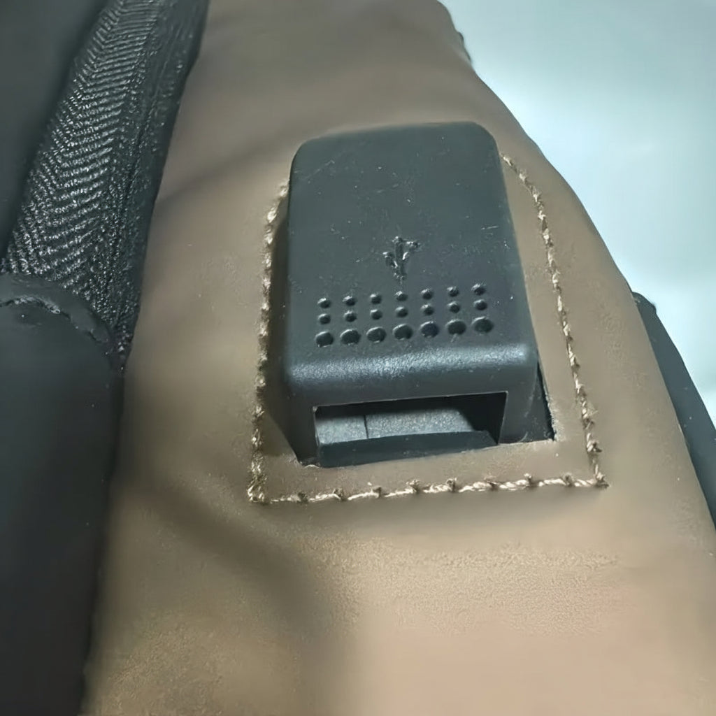 Securegear Anti-Theft Axelremsväska i klassisk minimalistisk stil