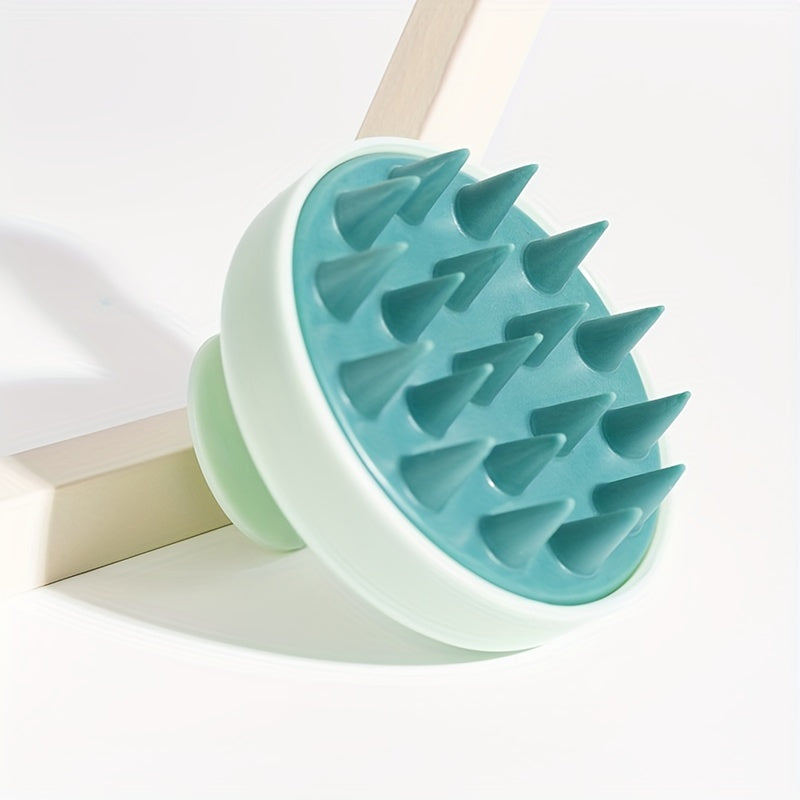 Hairzen Ergonomic Detangling Brush And Scalp Massager With Silicone