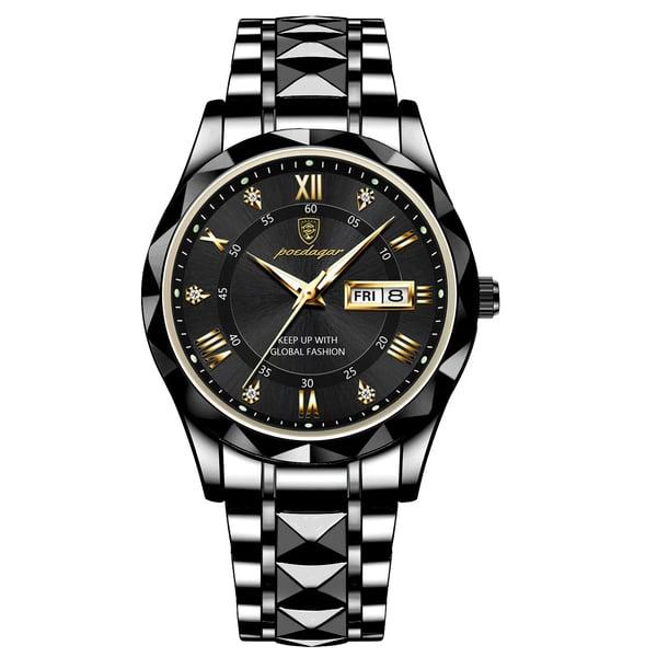 Orologio da uomo impermeabile di lusso del marchio leader con lancette luminose