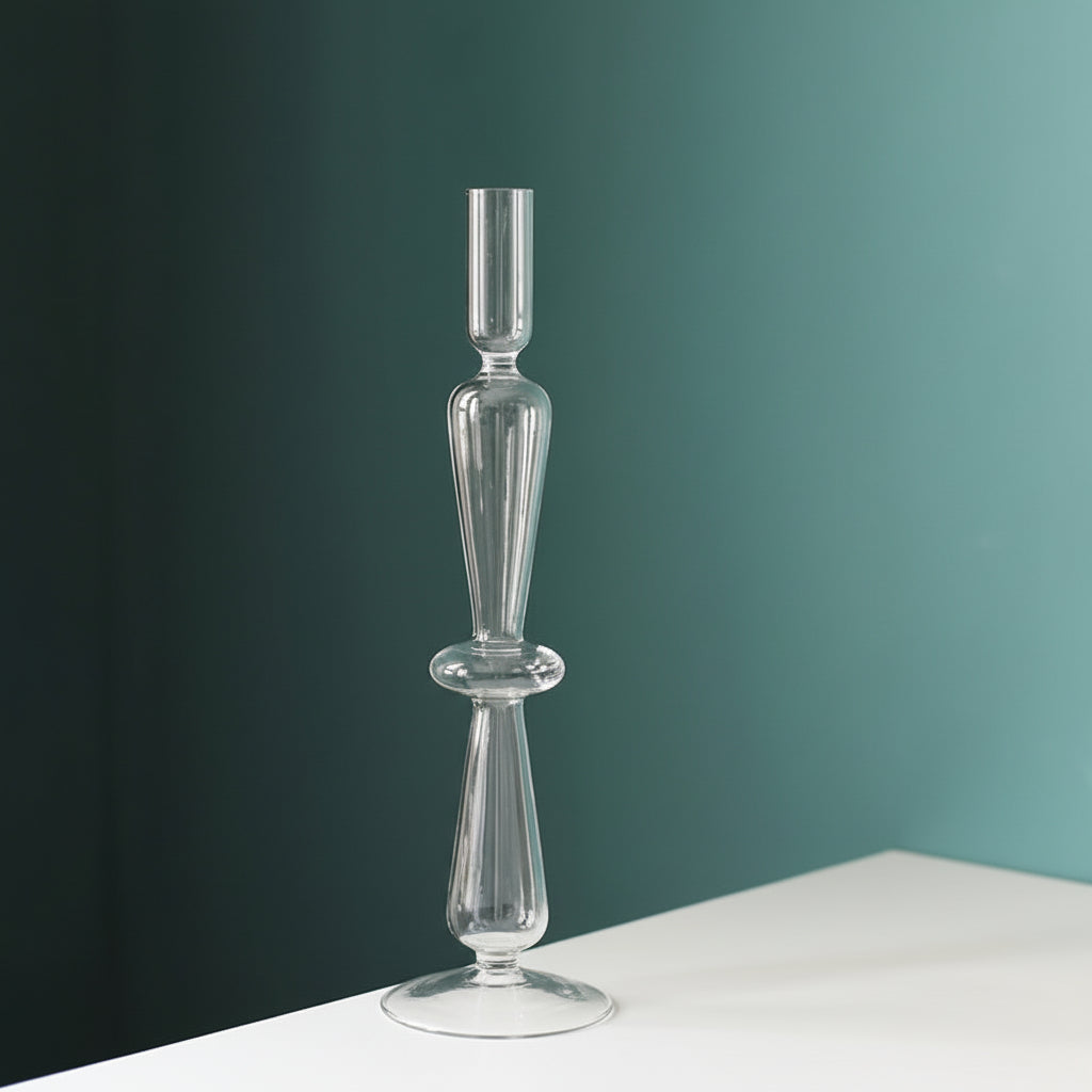 Auravine Glasvase und Kerzenhalter Elegantes Dekorationsstück