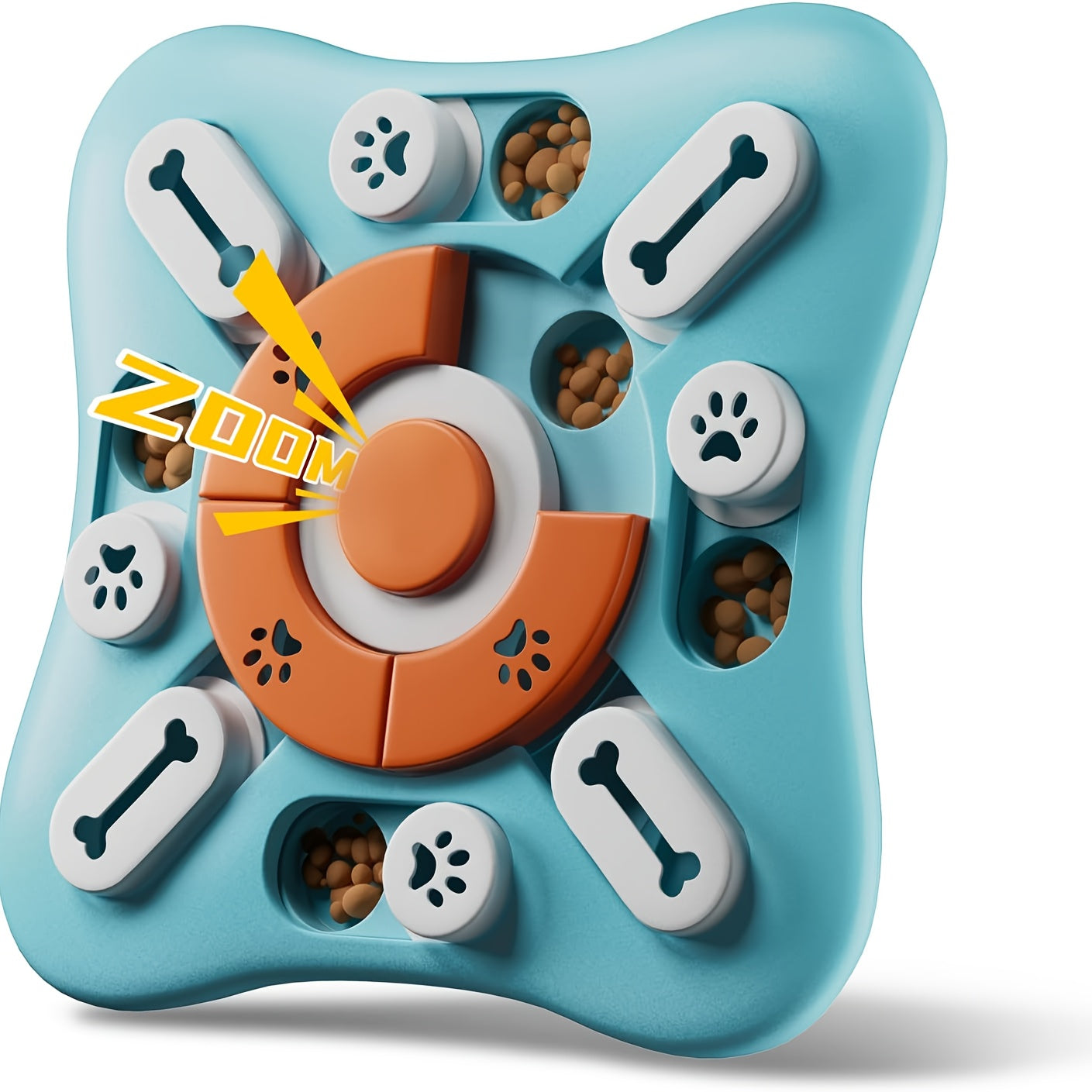 BrainFetch Puzzle Interactivo Alimentador Lento para Perros con IQ