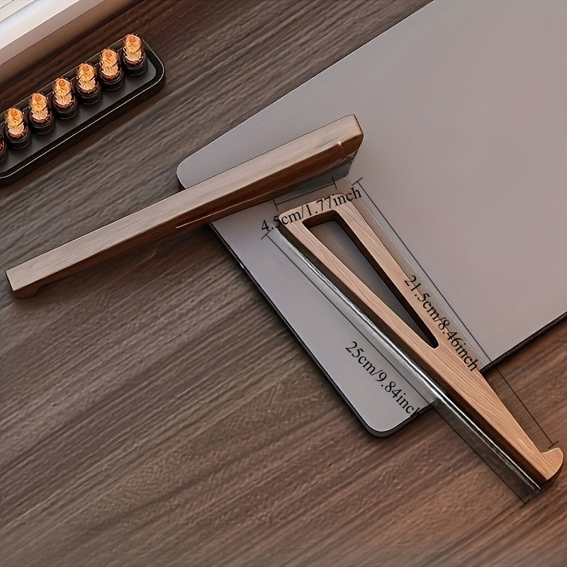 Woodenedge justerbar bambus laptop- og læsestativ