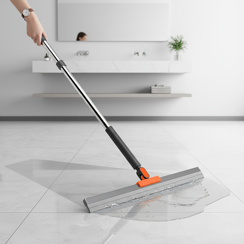 Balai grattoir Aquamop pour toutes surfaces, salles de bains et surfaces vitrées
