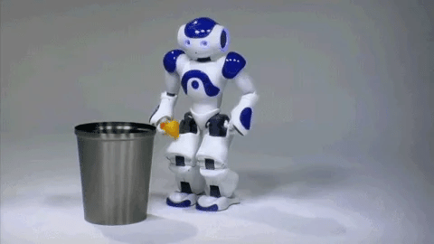 Robot per bambini ThinkBot con controllo gestuale che balla e parla, ricaricabile