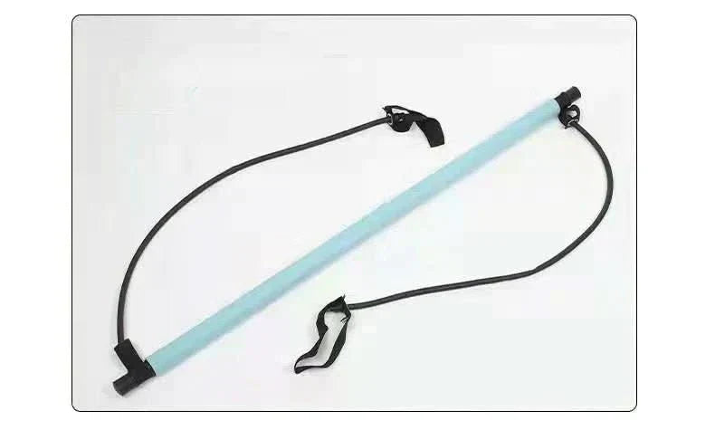 CoreFlex Portable Bar Set With Resistance Bands For Home Workouts