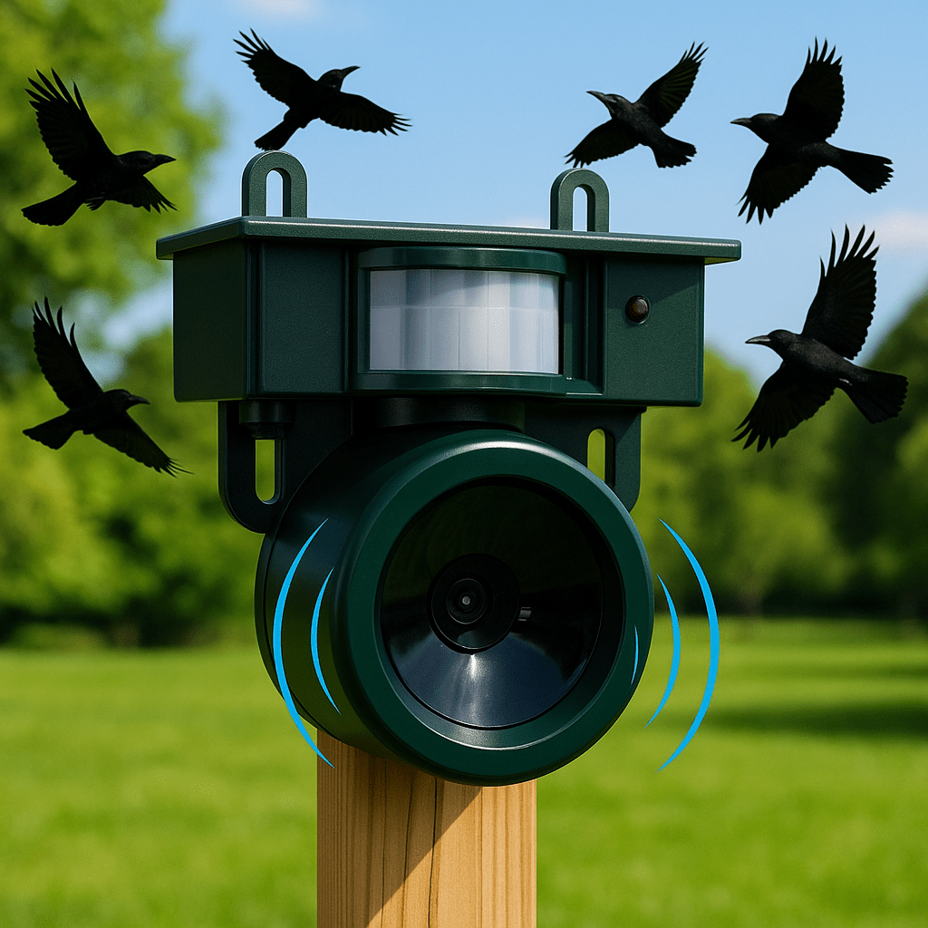 FeatherGuard Pro odpuzovač ptáků na balkon a zahradu