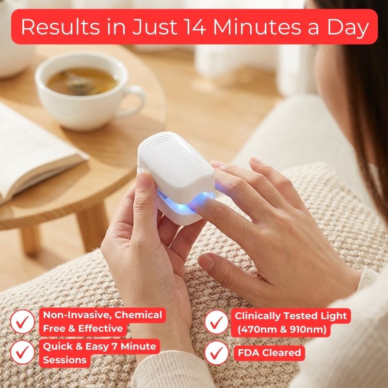 Near Infrared Blue Nail Light Device For Nail Health