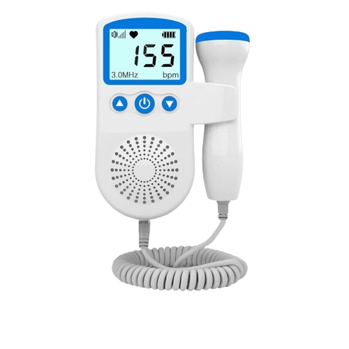Monitor fetal compacto LumaPulse con pantalla LCD para uso doméstico