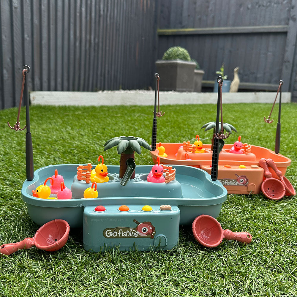 Jogo Hook The Duck com Fluxo de Água para Diversão Familiar Interior ou Exterior